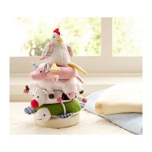 New! Potterybarn Kids Fun on the Farm Stacker